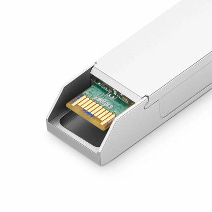 FyberOptix C17 SFP+ 10G DWDM 1563.86nm 100GHz 80km DOM Duplex LC/UPC SMF Optical Transceiver Module for Transmission forFOSwitches with CDR
