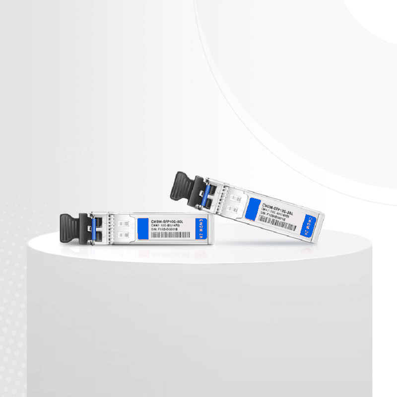FyberOptix Alcatel-Lucent Compatible SFP+ 10G CWDM 1470nm 40km DOM Duplex LC/UPC SMF Optical Transceiver Module for Transmission