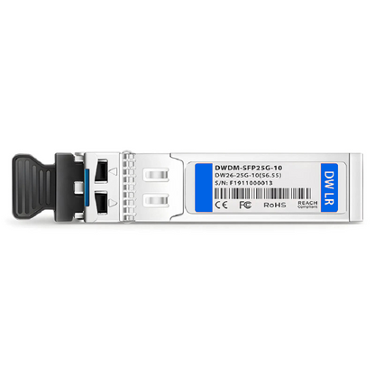 FyberOptix C17 SFP28 25G DWDM 1563.86nm 100GHz 10km DOM Duplex LC/UPC SMF Optical Transceiver Module for Transmission forFOSwitches