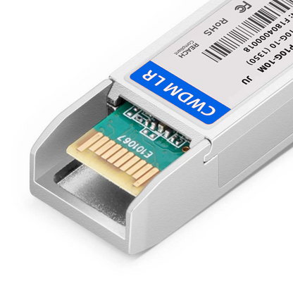 FyberOptix Juniper Networks EX-SFP-10GE-CWE35-10 Compatible SFP+ 10G CWDM 1350nm 10km DOM Duplex LC/UPC SMF Optical Transceiver Module for Transmission
