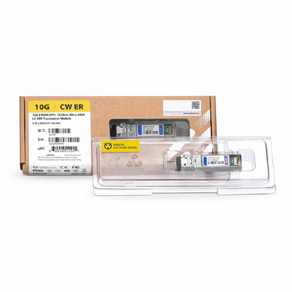 FyberOptix Juniper Networks EX-SFP-10GE-CWE27 Compatible SFP+ 10G CWDM 1270nm 40km DOM Duplex LC/UPC SMF Optical Transceiver Module for Transmission