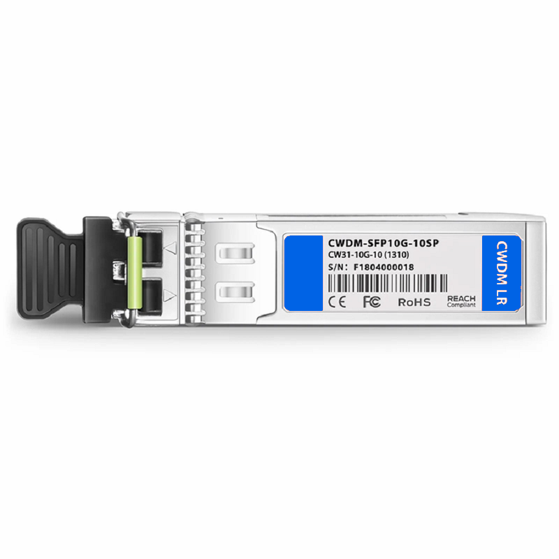FyberOptix Cisco CWDM-SFP25G-1310-10 Compatible SFP28 25G CWDM 1310nm 10km DOM Duplex LC/UPC SMF Optical Transceiver Module for Transmission