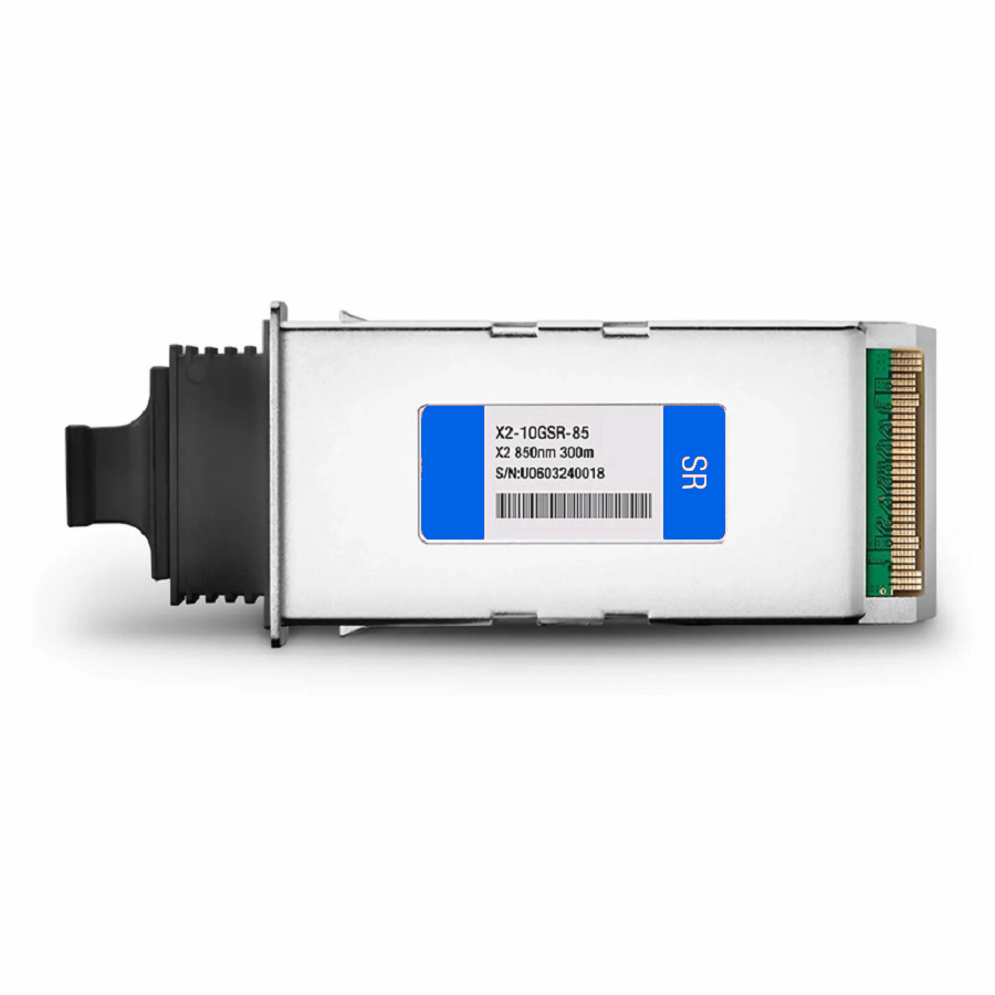 FyberOptix Cisco X2-10GB-SR Compatible 10GBASE-SR X2 850nm 300m DOM Duplex SC MMF Optical Transceiver Module