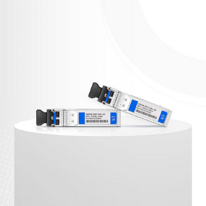 FyberOptix NETGEAR OC-12/STM-4 Compatible 1000Base-BX-U SFP BiDi 1550nm-TX/1490nm-RX 80km DOM Simplex LC/UPC SMF Optical Transceiver Module