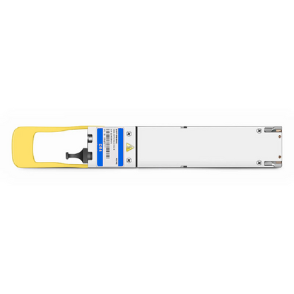 FyberOptix NVIDIA/Mellanox MMS4X00-NS400 Compatible 400GBASE-DR4 OSFP Flat Top 4 x 100G PAM4 1310nm 500m DOM MPO-12/APC SMF InfiniBand NDR Optical Transceiver Module for ConnectX-7 HCA