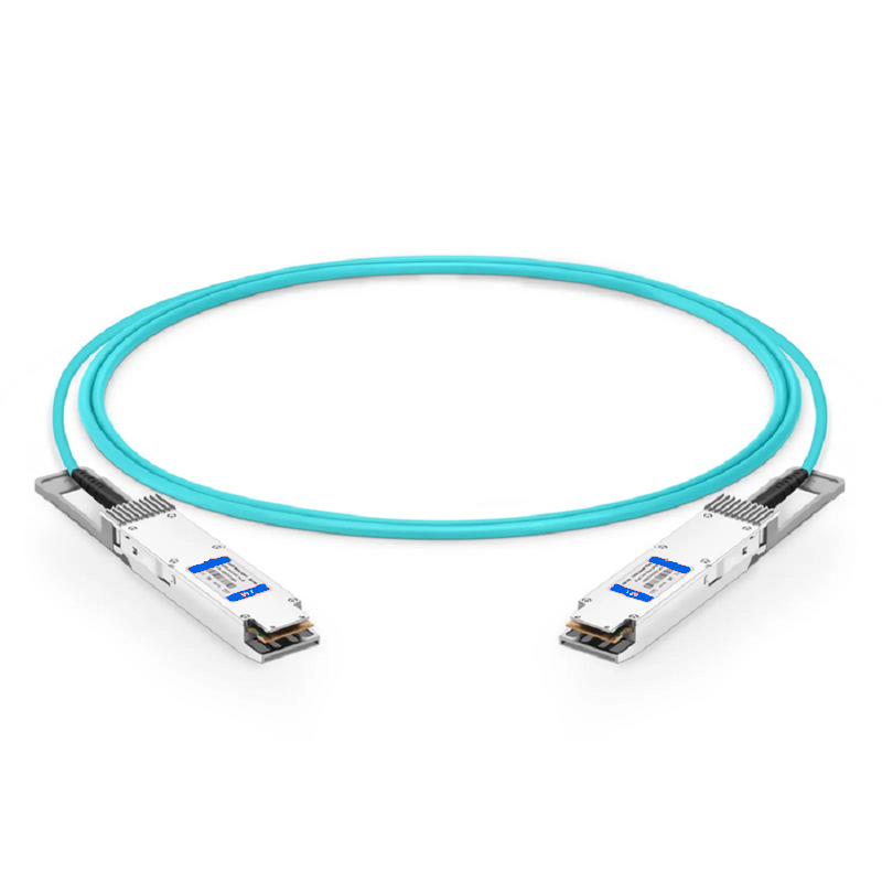 FyberOptix 1m (3ft) NVIDIA/Mellanox MFS1S00-H001V Compatible 200G QSFP56 4 x 50G PAM4 InfiniBand HDR Active Optical Cable for Quantum Switches and ConnectX-6 HCA