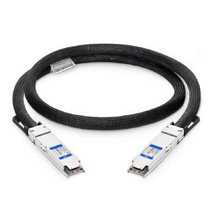 FyberOptix 1m (3ft) NVIDIA/Mellanox MCP4Y10-N001 Compatible 800G OSFP 8 x 100G PAM4 Finned Top InfiniBand NDR Passive Direct Attach Copper Twinax Cable for Quantum-2 Switches