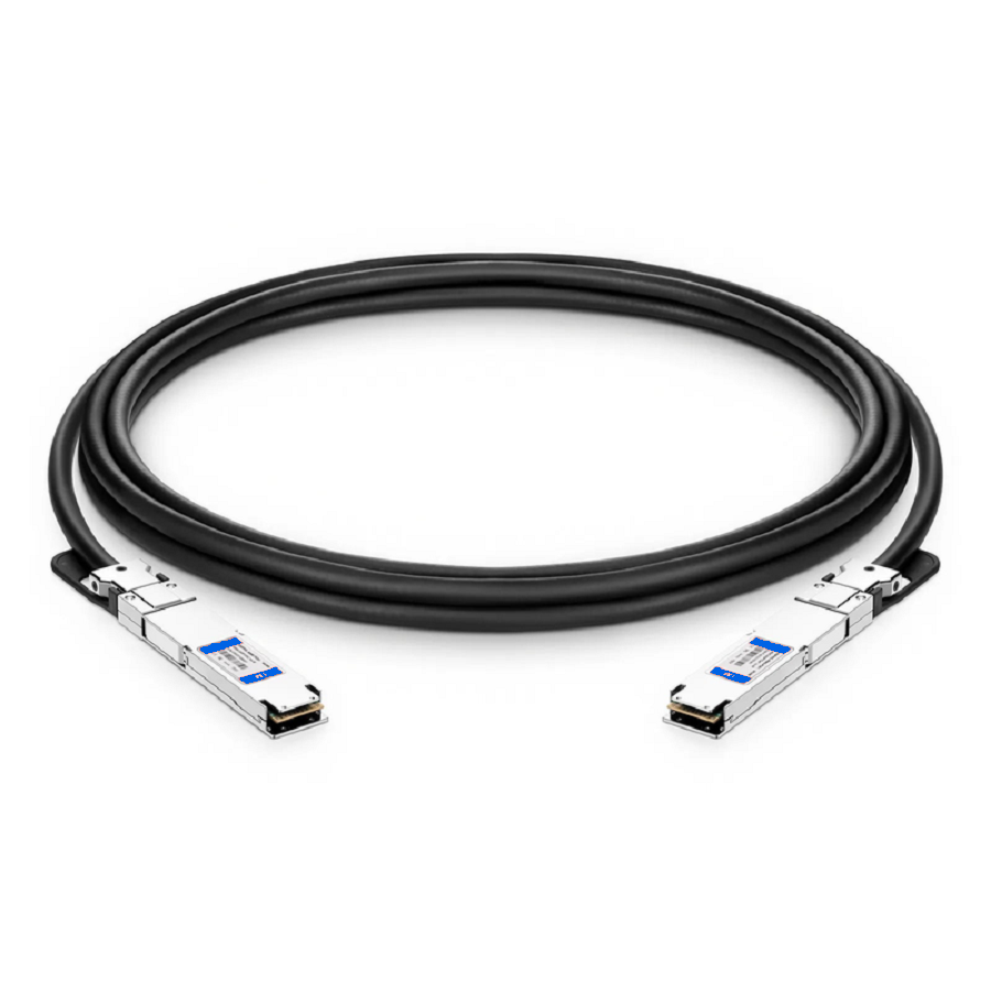 FyberOptix 1m (3ft) NVIDIA/Mellanox MCP4Y10-NO01 Compatible 400G OSFP 4 x 100G PAM4 Flat Top InfiniBand NDR Passive Direct Attach Copper Twinax Cable for ConnectX-7 HCA