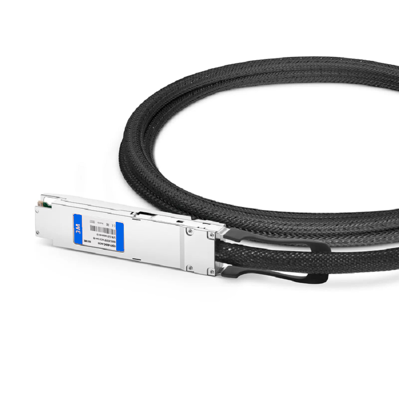 FyberOptix 5m (16ft) NVIDIA/Mellanox MCA4J80-N005 Compatible 800G Twin-port OSFP 8 x 100G PAM4 Finned Top InfiniBand NDR Active Direct Attach Copper Twinax Cable for Quantum-2 Switches