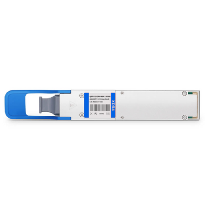 FyberOptix NVIDIA/Mellanox Compatible 400GBASE-XDR4 QSFP112 4 x 100G PAM4 1310nm 2km DOM MPO-12/APC SMF InfiniBand NDR Optical Transceiver Module for ConnectX-7 HCA