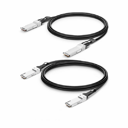 FyberOptix 0.5m (2ft) NVIDIA/Mellanox MCP1650-H00AE30 Compatible 200G QSFP56 4 x 50G PAM4 InfiniBand HDR Passive Direct Attach Copper Twinax Cable for Quantum Switches and ConnectX-6 HCA