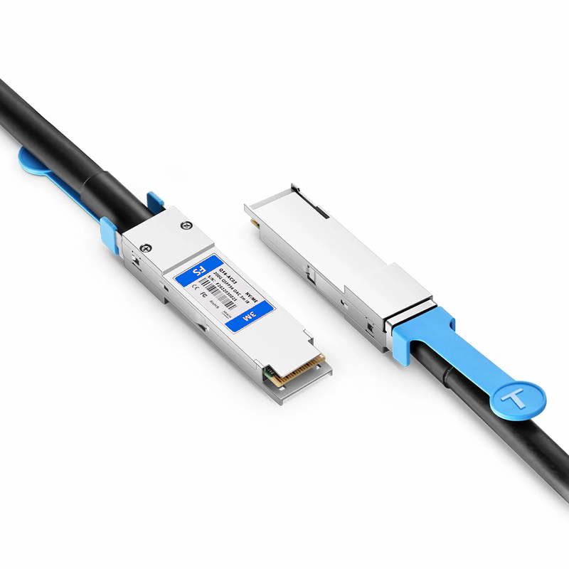 FyberOptix 3m (10ft) NVIDIA/Mellanox MCA1J00-H003E Compatible 200G QSFP56 4 x 50G PAM4 InfiniBand HDR Active Direct Attach Copper Twinax Cable for Quantum Switches and ConnectX-6 HCA