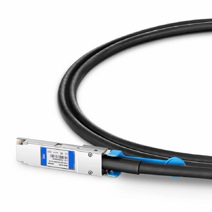 FyberOptix 5m (16ft) NVIDIA/Mellanox MCA1J00-H005E Compatible 200G QSFP56 4 x 50G PAM4 InfiniBand HDR Active Direct Attach Copper Twinax Cable for Quantum Switches and ConnectX-6 HCA