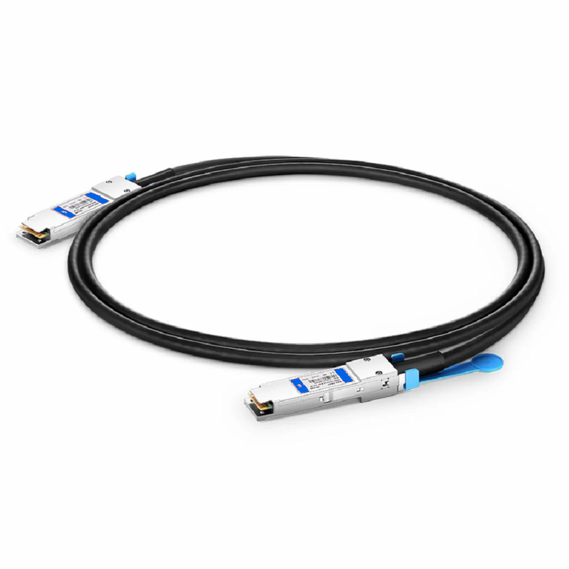 FyberOptix 7m (23ft) NVIDIA/Mellanox MCA1J00-H007E Compatible 200G QSFP56 4 x 50G PAM4 InfiniBand HDR Active Direct Attach Copper Twinax Cable for Quantum Switches and ConnectX-6 HCA