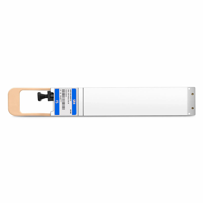 FyberOptix NVIDIA/Mellanox MMA4Z00-NS400 Compatible 400GBASE-SR4 OSFP Flat Top 4 x 100G PAM4 850nm 50m DOM MPO-12/APC MMF InfiniBand NDR Optical Transceiver Module for ConnectX-7 HCA