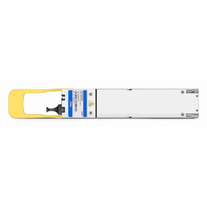 FyberOptix NVIDIA/Mellanox MMS4X00-NS400 Compatible 400GBASE-DR4 OSFP Flat Top 4 x 100G PAM4 1310nm 500m DOM MPO-12/APC SMF InfiniBand NDR Optical Transceiver Module for ConnectX-7 HCA