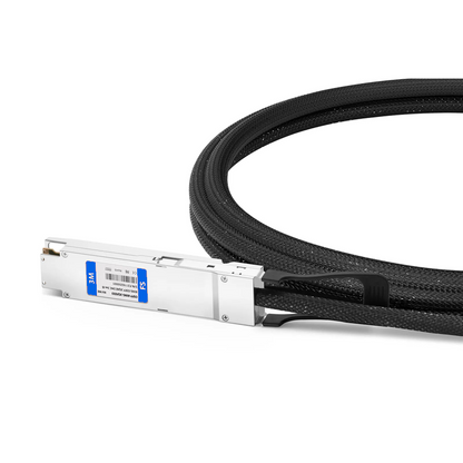 FyberOptix 3m (10ft) NVIDIA/Mellanox Compatible 800G Twin-port OSFP 8 x 100G PAM4 Finned Top to 2 x 400G QSFP112 4 x 100G PAM4 InfiniBand NDR Active Electrical Breakout Cable for Quantum-2 Switches and ConnectX-7 HCA