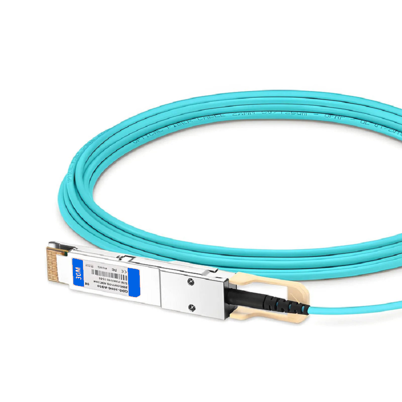 FyberOptix 7m (23ft) Dell Compatible 200G QSFP-DD 8 x 25G NRZ Active Optical Cable