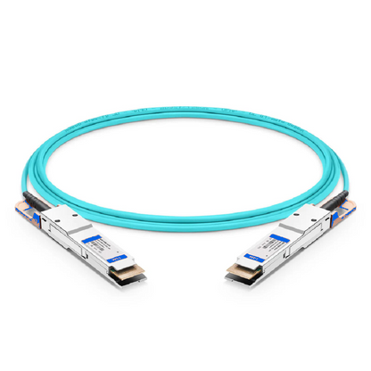 FyberOptix 3m (10ft) Arista Networks A-D800-D800-3M Compatible 800G QSFP-DD 8 x 100G PAM4 Active Optical Cable