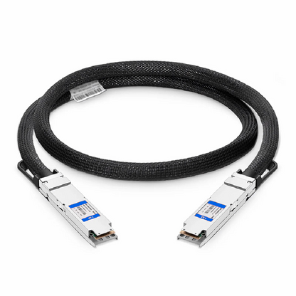 FyberOptix 1m (3ft) H3C Compatible 800G OSFP 8 x 100G PAM4 Finned Top Passive Direct Attach Copper Twinax Cable