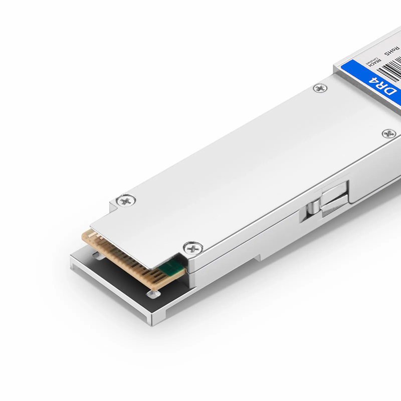 FyberOptix Generic Compatible 400GBASE-DR4 QSFP112 4 x 100G PAM4 1310nm 500m DOM MPO-12/APC SMF Optical Transceiver Module, Breakout to 4 x 100G-DR