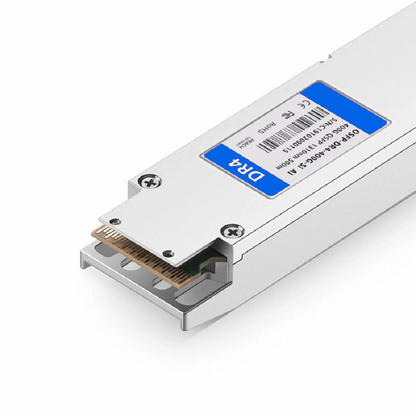 FyberOptix Arista Networks OSFP-400G-DR4 Compatible 400GBASE-DR4 OSFP Finned Top 8 x 50G PAM4 1310nm 500m DOM MPO-12/APC SMF SiPh-Based Optical Transceiver Module, Breakout to 4 x 100G-DR