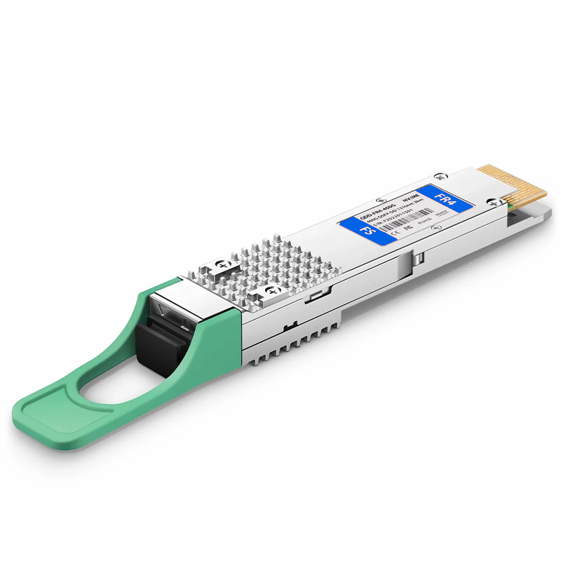 FyberOptix NVIDIA/Mellanox MMS1V50-WM Compatible 400GBASE-FR4 QSFP-DD 8 x 50G PAM4 1310nm 2km DOM Duplex LC/UPC SMF Ethernet Optical Transceiver Module