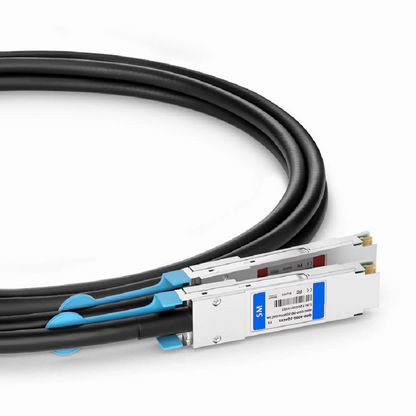 FyberOptix 1m (3ft) NVIDIA/Mellanox Compatible 400G QSFP-DD 8 x 50G PAM4 to 2 x 200G QSFP56 4 x 50G PAM4 Ethernet Active Direct Attach Copper Breakout Cable