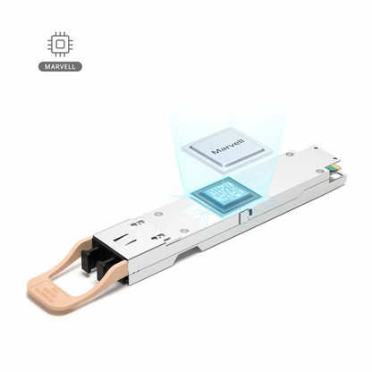 FyberOptix Arista Networks OSFP-800G-2VSR4 Compatible 800GBASE 2xSR4/SR8 OSFP Finned Top 8 x 100G PAM4 850nm 50m DOM Dual MPO-12/APC MMF Optical Transceiver Module