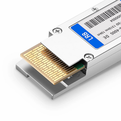 FyberOptix Dell Compatible 400GBASE-LR8 QSFP-DD 8 x 50G PAM4 1310nm 10km DOM Duplex LC/UPC SMF Optical Transceiver Module