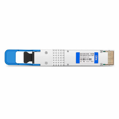 FyberOptix Cisco QDD-400G-DR4-S Compatible 400GBASE-DR4 QSFP-DD 8 x 50G PAM4 1310nm 500m DOM MPO-12/APC SMF Optical Transceiver Module, Breakout to 4 x 100G-DR