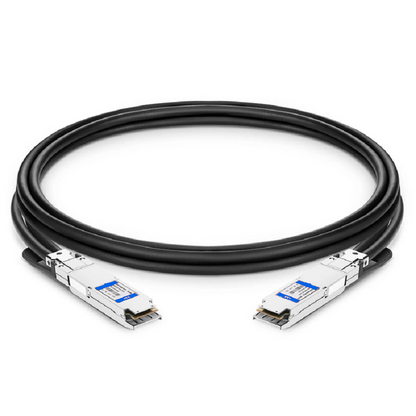 FyberOptix 5m (16ft) Juniper Networks Compatible 400G QSFP-DD 8 x 50G PAM4 Active Direct Attach Copper Twinax Cable