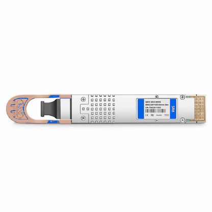 FyberOptix Cisco Compatible 800GBASE-SR8 QSFP-DD 8 x 100G PAM4 850nm 50m DOM MPO-16/APC MMF Optical Transceiver Module