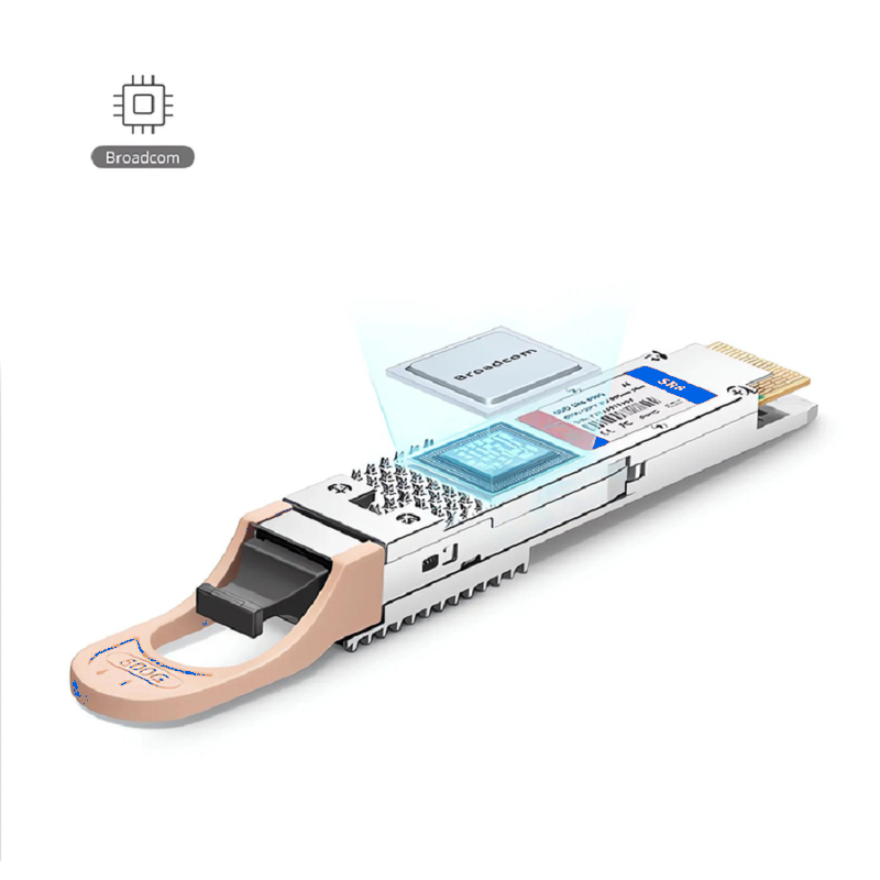 FyberOptix Arista Networks Compatible 800GBASE-SR8 QSFP-DD 8 x 100G PAM4 850nm 50m DOM MPO-16/APC MMF Optical Transceiver Module