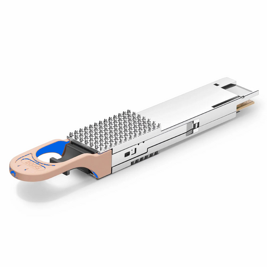 FyberOptix H3C QSFPDD-800G-VR8-MM850-DMPO Compatible 800GBASE-SR8 QSFP-DD 8 x 100G PAM4 850nm 50m DOM MPO-16/APC MMF Optical Transceiver Module