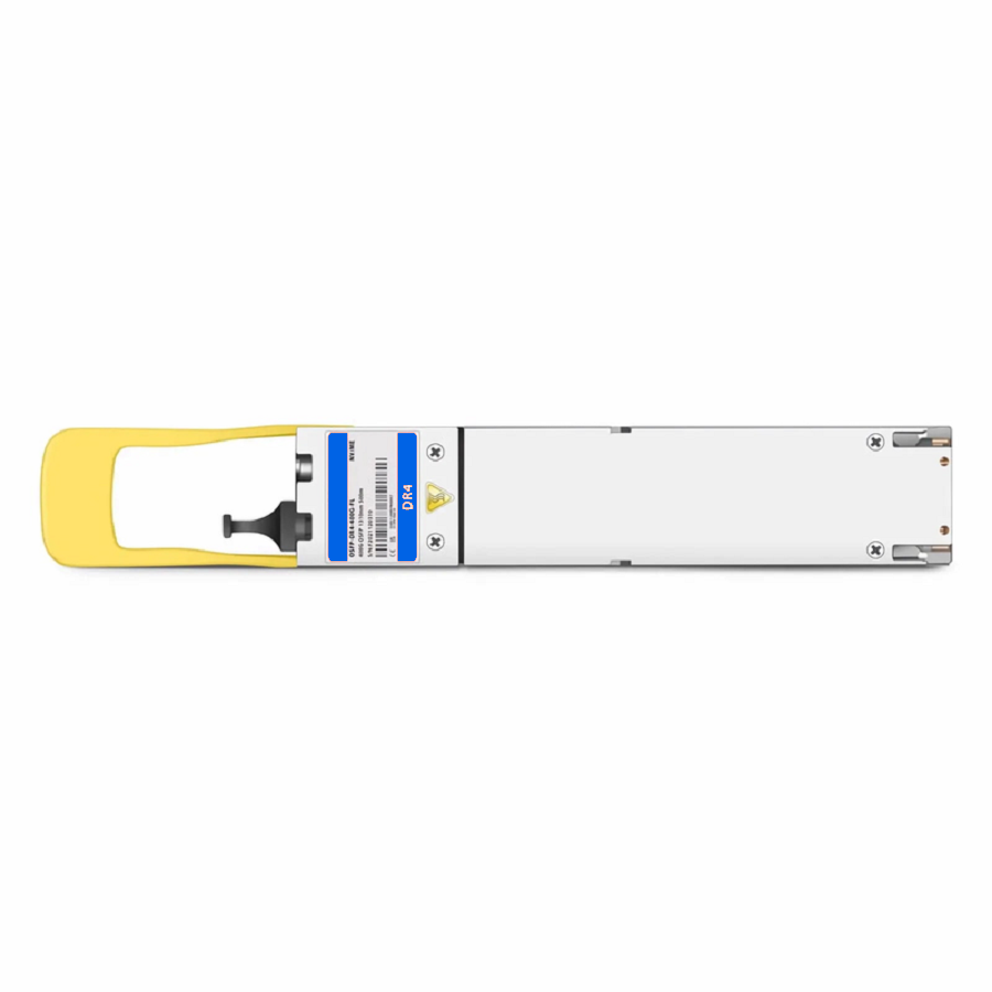 FyberOptix NVIDIA/Mellanox MMS4X00-NS400 Compatible 400GBASE-DR4 OSFP Flat Top 4 x 100G PAM4 1310nm 500m DOM MPO-12/APC SMF Ethernet Optical Transceiver Module