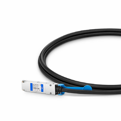 FyberOptix 2m (7ft) Generic Compatible 400G QSFP112 4 x 100G PAM4 Active Direct Attach Copper Twinax Cable
