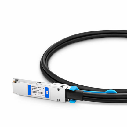 FyberOptix 3m (10ft) 200G QSFP56 4 x 50G PAM4 to 2 x 100G QSFP56 2 x 50G PAM4 Active Direct Attach Copper Breakout Cable forFOSwitches
