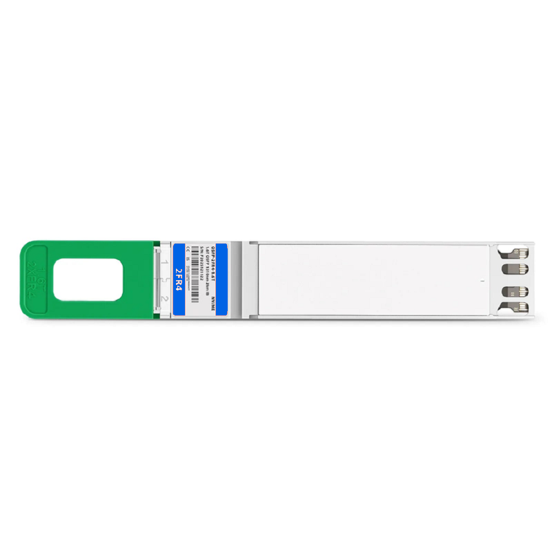 FyberOptix Generic Compatible 400GBASE-FR4 QSFP112 4 x 100G PAM4 1310nm 2km DOM Duplex LC/UPC SMF Optical Transceiver Module