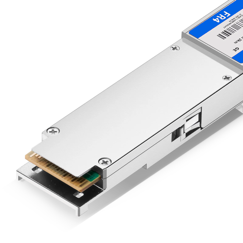 FyberOptix Generic Compatible 400GBASE-FR4 QSFP112 4 x 100G PAM4 1310nm 2km DOM Duplex LC/UPC SMF Optical Transceiver Module