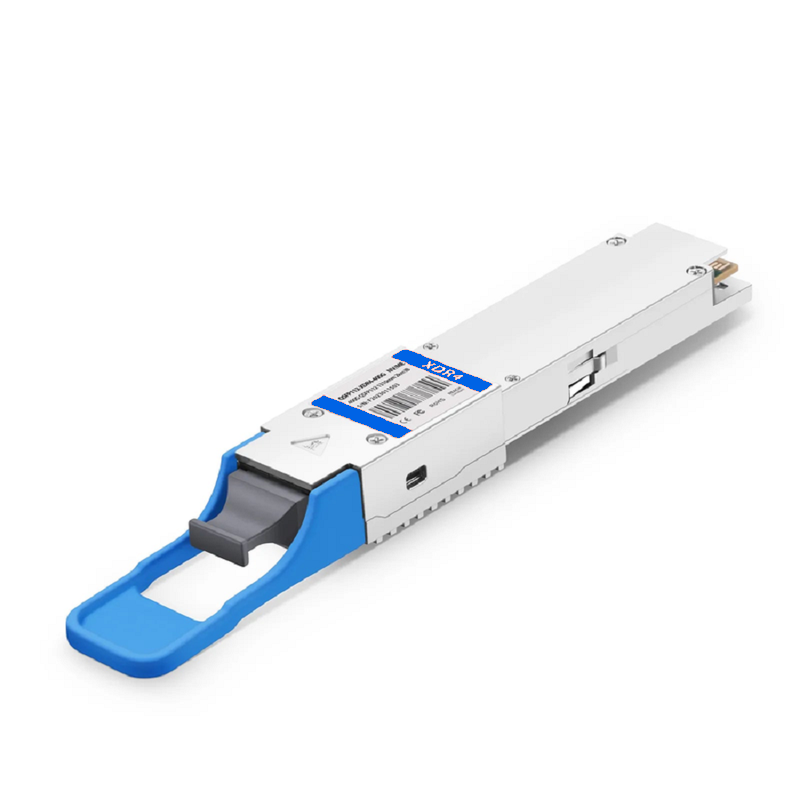 FyberOptix NVIDIA/Mellanox Compatible 400GBASE-XDR4 QSFP112 4 x 100G PAM4 1310nm 2km DOM MPO-12/APC SMF Ethernet Optical Transceiver Module, Breakout to 4 x 100G-FR