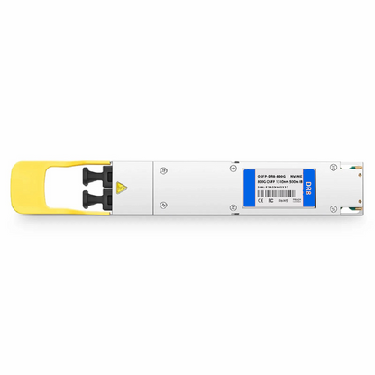 FyberOptix NVIDIA/Mellanox MMS4X00-NM Compatible 800GBASE 2xDR4/DR8 OSFP Closed Finned Top 8 x 100G PAM4 1310nm 500m DOM Dual MPO-12/APC SMF Ethernet Optical Transceiver Module