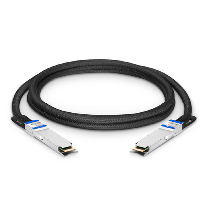 FyberOptix 1m (3ft) Generic Compatible 800G QSFP-DD 8 x 100G PAM4 Active Electrical Cable