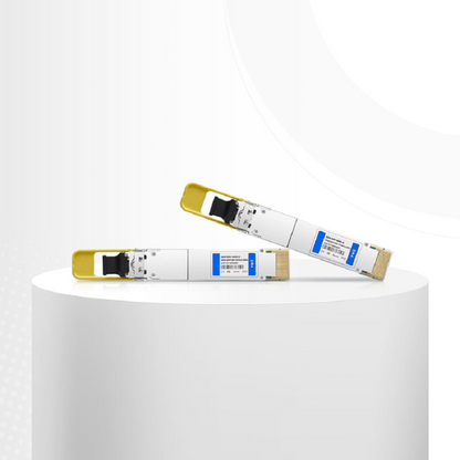 FyberOptix Cisco QDD-400G-DR4-S Compatible 400GBASE-DR4 QSFP-DD 8 x 50G PAM4 1310nm 500m DOM MPO-12/APC SMF SiPh-Based Optical Transceiver Module, Breakout to 4 x 100G-DR