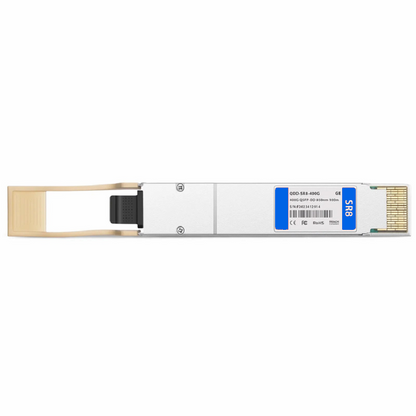 FyberOptix Generic Compatible 400GBASE-SR4.2 QSFP-DD 8 x 50G PAM4 850nm 100m DOM MPO-12/UPC MMF Optical Transceiver Module, Breakout to 4 x 100G-SR1.2