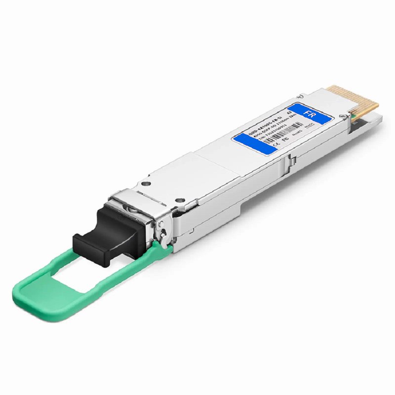 FyberOptix Arista QDD-400G-SRBD Compatible 400GBASE-SR4.2 QSFP-DD 8 x 50G PAM4 850nm 100m MPO-12/UPC MMF Optical Transceiver Module, Breakout to 4 x 100G-SR1.2