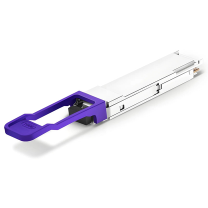 FyberOptix Intel Compatible 100GBASE-BX40-D QSFP28 BiDi 4 x 25G NRZ 1309.14nm-TX/1304.58nm-RX 40km DOM Simplex LC/APC SMF Optical Transceiver Module (Industrial)