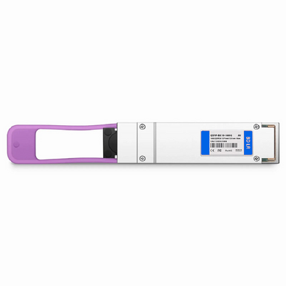 FyberOptix Juniper Compatible 100GBASE-BX10-U QSFP28 BiDi 4 x 25G NRZ 1271nm-TX/1331nm-RX 10km DOM Simplex LC/UPC SMF Optical Transceiver Module