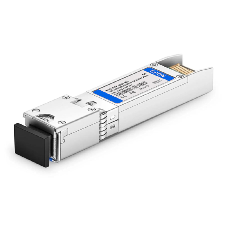 FyberOptix Generic Compatible XGSPON OLT SFP+ 1577nm-TX/1270nm-RX 9.953G-TX/9.953G-RX Class N1 20km DOM Simplex SC/UPC SMF Optical Transceiver Module