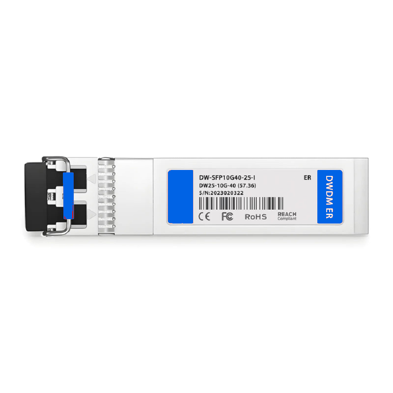 FyberOptix Ericsson RDH10281/2 Compatible SFP28 25GBASE-BX20-D BiDi 1330nm-TX/1270nm-RX 20km DOM Simplex LC/UPC SMF Optical Transceiver Module For 5G Wireless (Industrial)